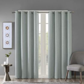 Printed Heathered Blackout Grommet Top Curtain Panel(Only 1 Pc Panel) Printed Heathered Blackout Grommet Top Curtain Panel(Only 1 Pc Panel)